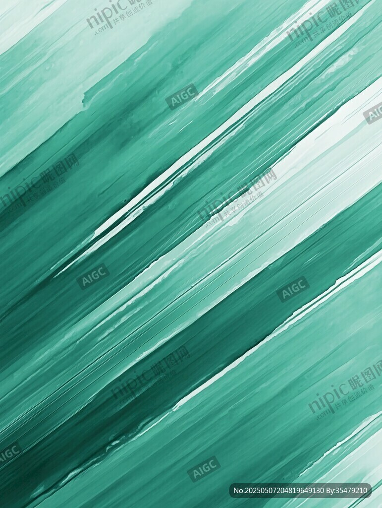 翠綠筆觸紋理背景圖