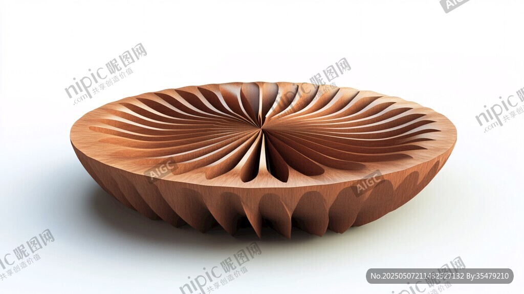 木質(zhì)創(chuàng)意折疊盤設(shè)計(jì)展示