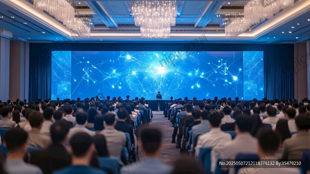 科技會議現(xiàn)場座無虛席