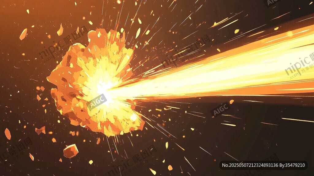爆炸特效 火焰四射畫面