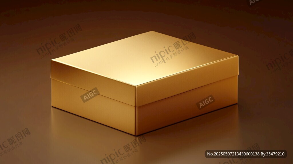 金色精美禮盒