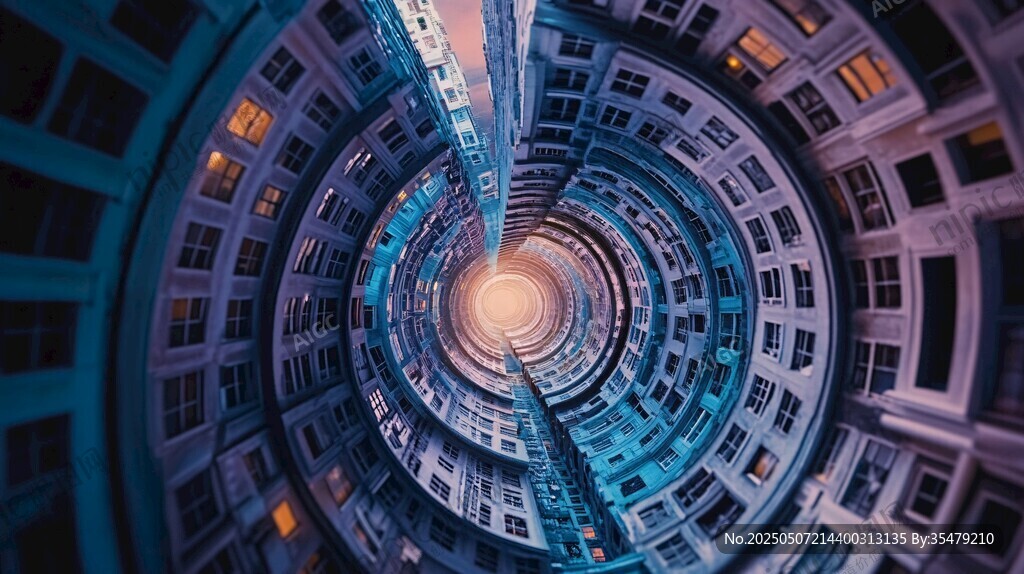 夢幻環形建筑空間景觀