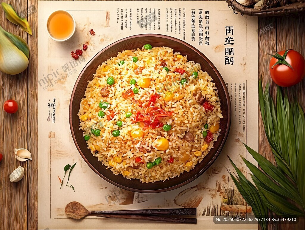 美味蛋炒飯 誘人主食盛宴