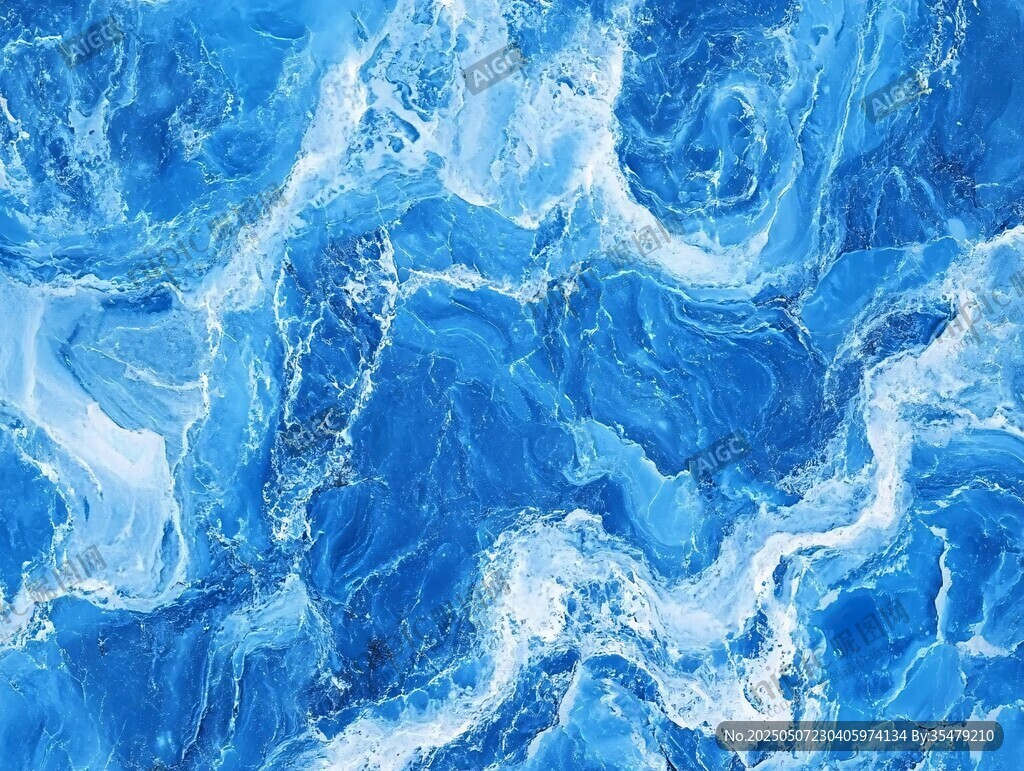 藍(lán)色水墨風(fēng)抽象紋理背景