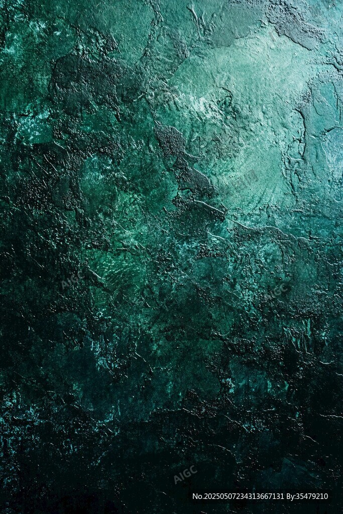 深綠質(zhì)感墻面紋理背景
