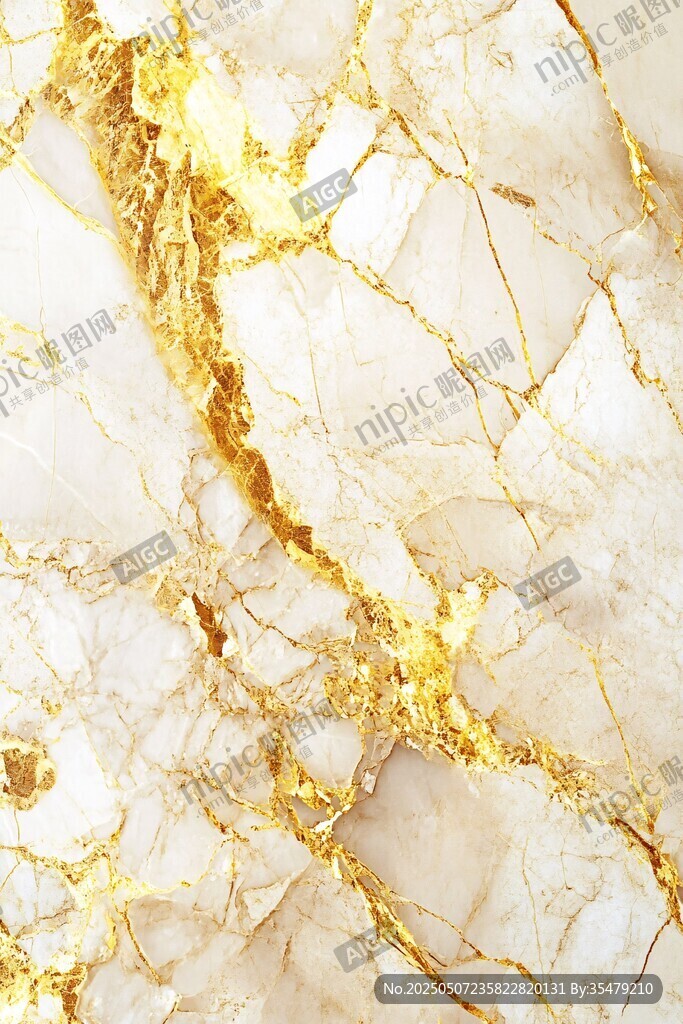 奢華金色大理石紋理圖案