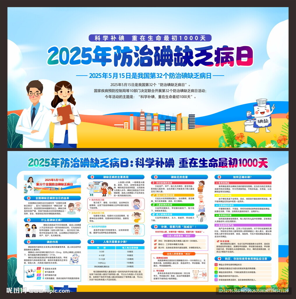防治碘缺乏病日
