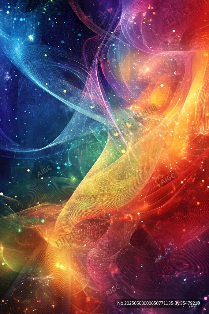 夢(mèng)幻絢麗的宇宙星云圖景