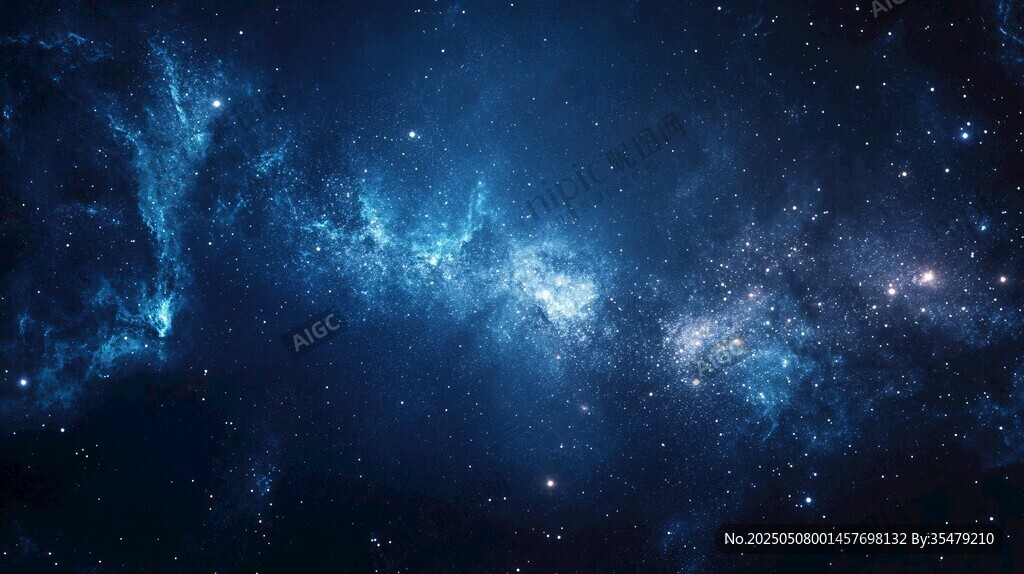 深邃夢(mèng)幻的浩瀚星空宇宙