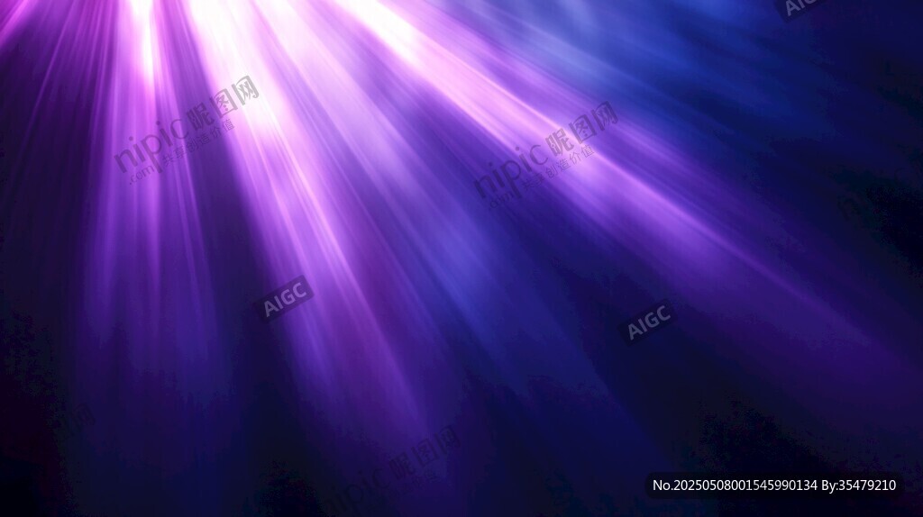 夢(mèng)幻紫色光線背景特效