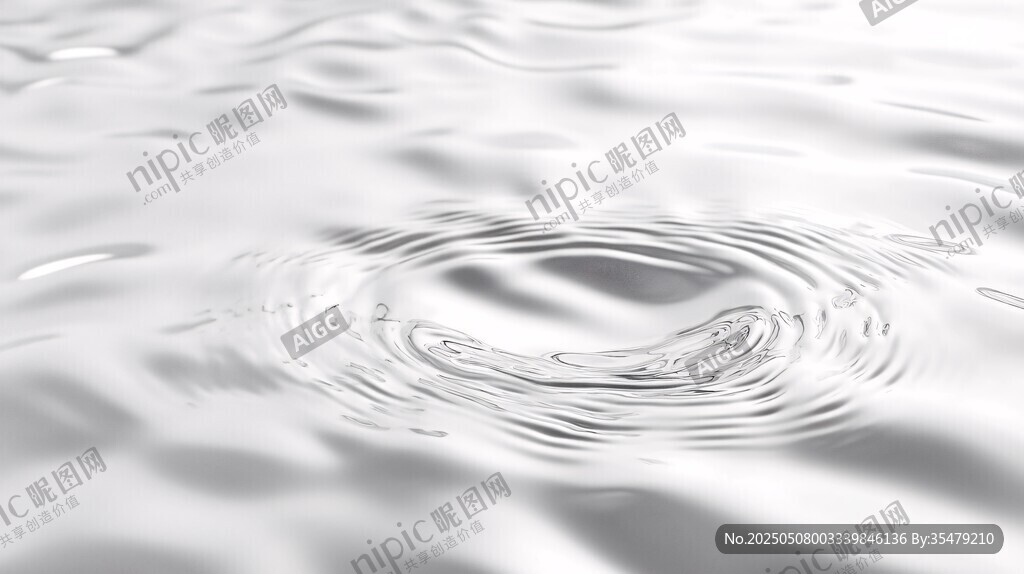 水面漣漪特寫