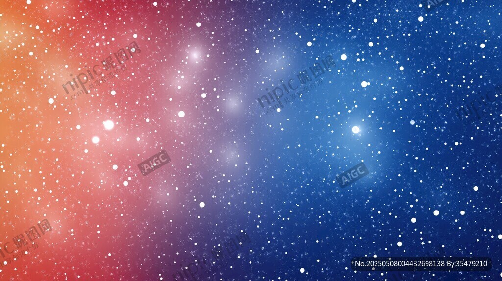 夢幻星空漸變背景圖