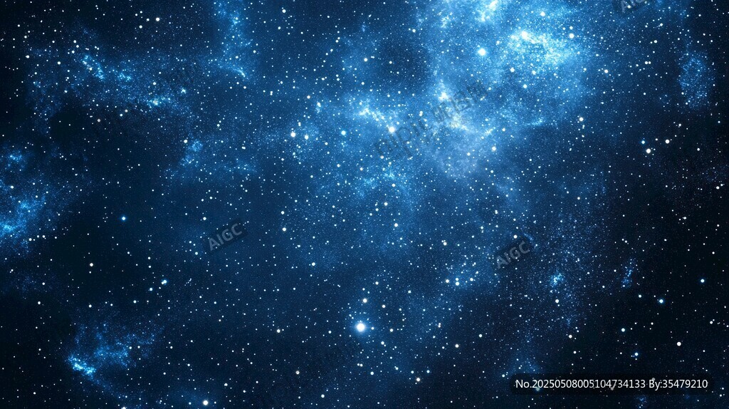 夢幻深邃的浩瀚星空