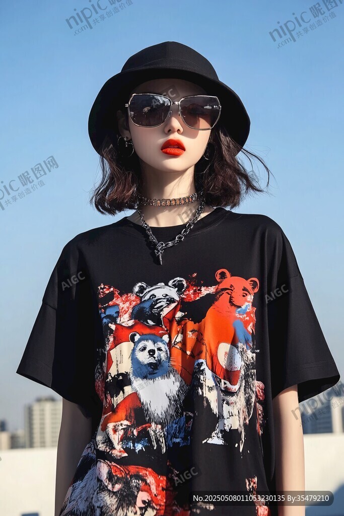 个性女孩的潮流穿搭风采 个性女孩的潮流穿搭风采