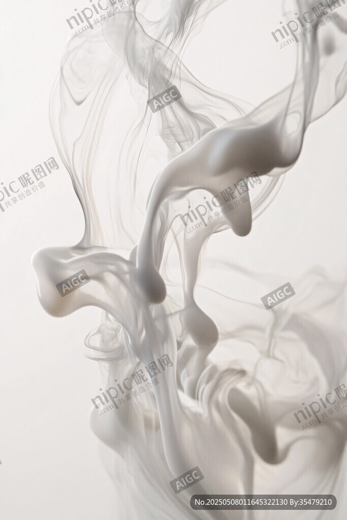 水墨煙霧靈動之美