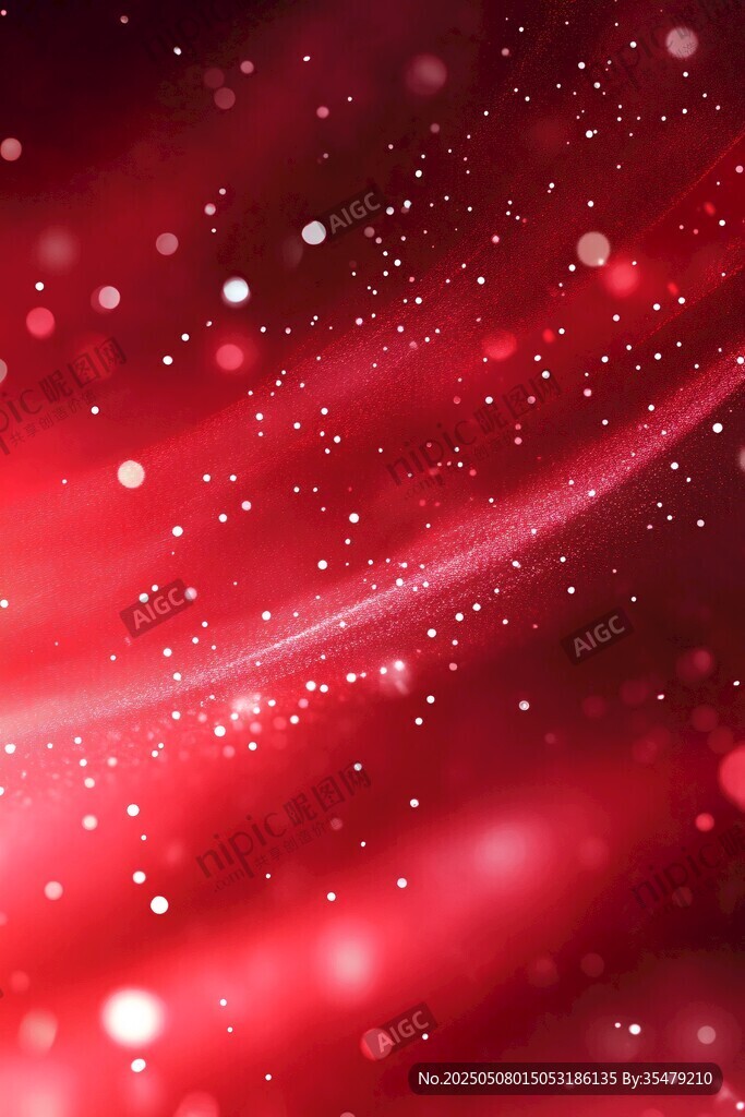 夢(mèng)幻紅色光斑動(dòng)感背景圖
