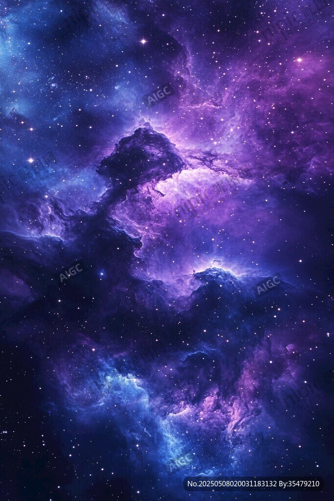 夢幻星云宇宙壯麗景觀