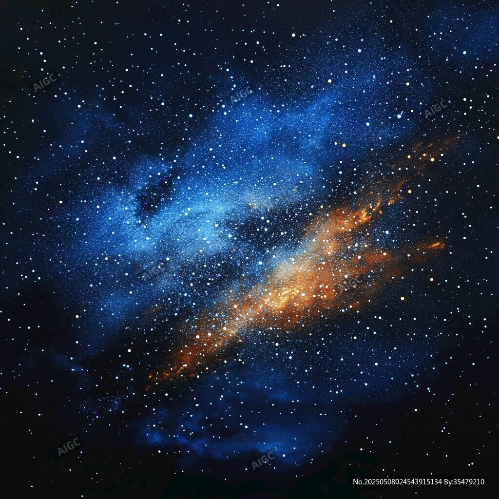 夢(mèng)幻璀璨的浩瀚星空