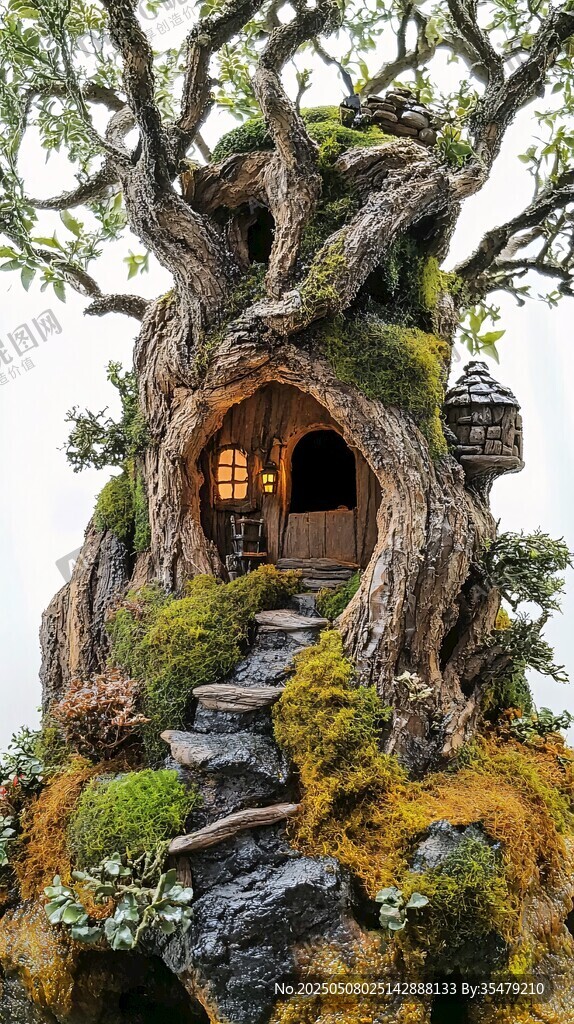 奇幻樹屋 童話般的林間居所