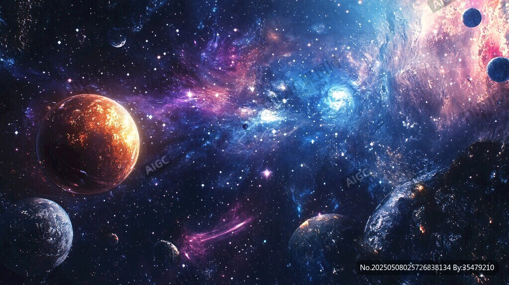 夢(mèng)幻宇宙星系壯麗景觀