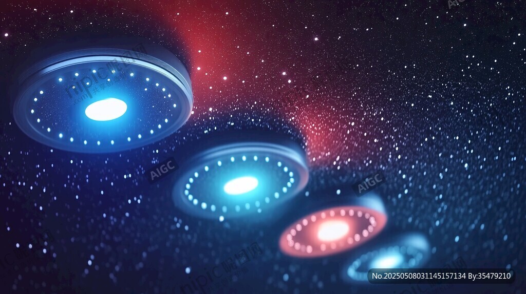 星際中的神秘飛碟艦隊