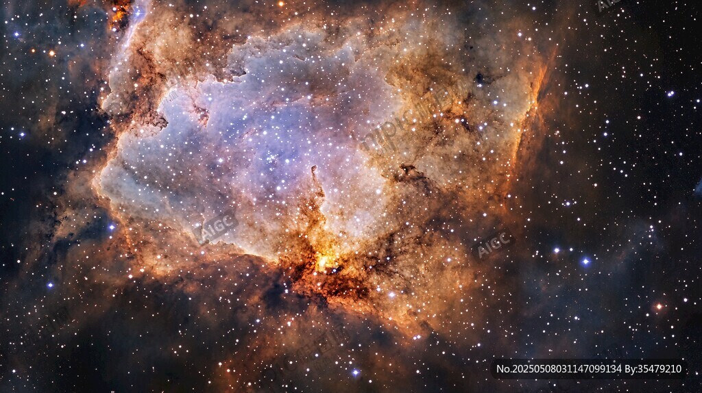 夢幻星云宇宙壯麗景象
