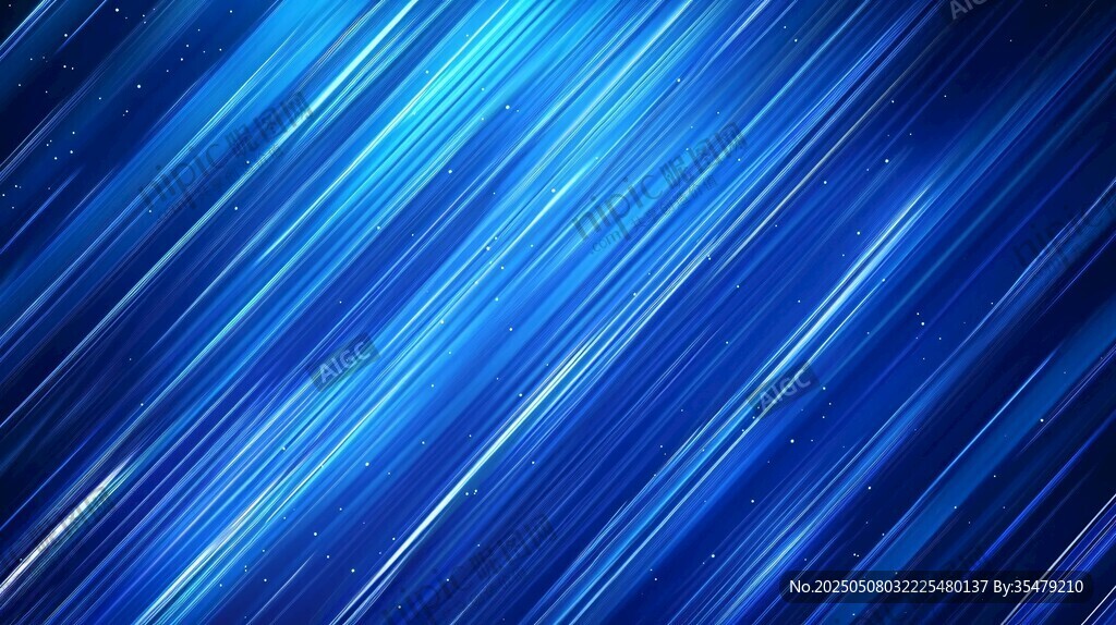 藍色動感光線科技背景圖