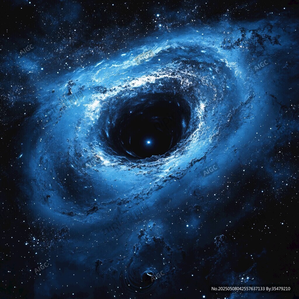 深邃宇宙中的神秘黑洞