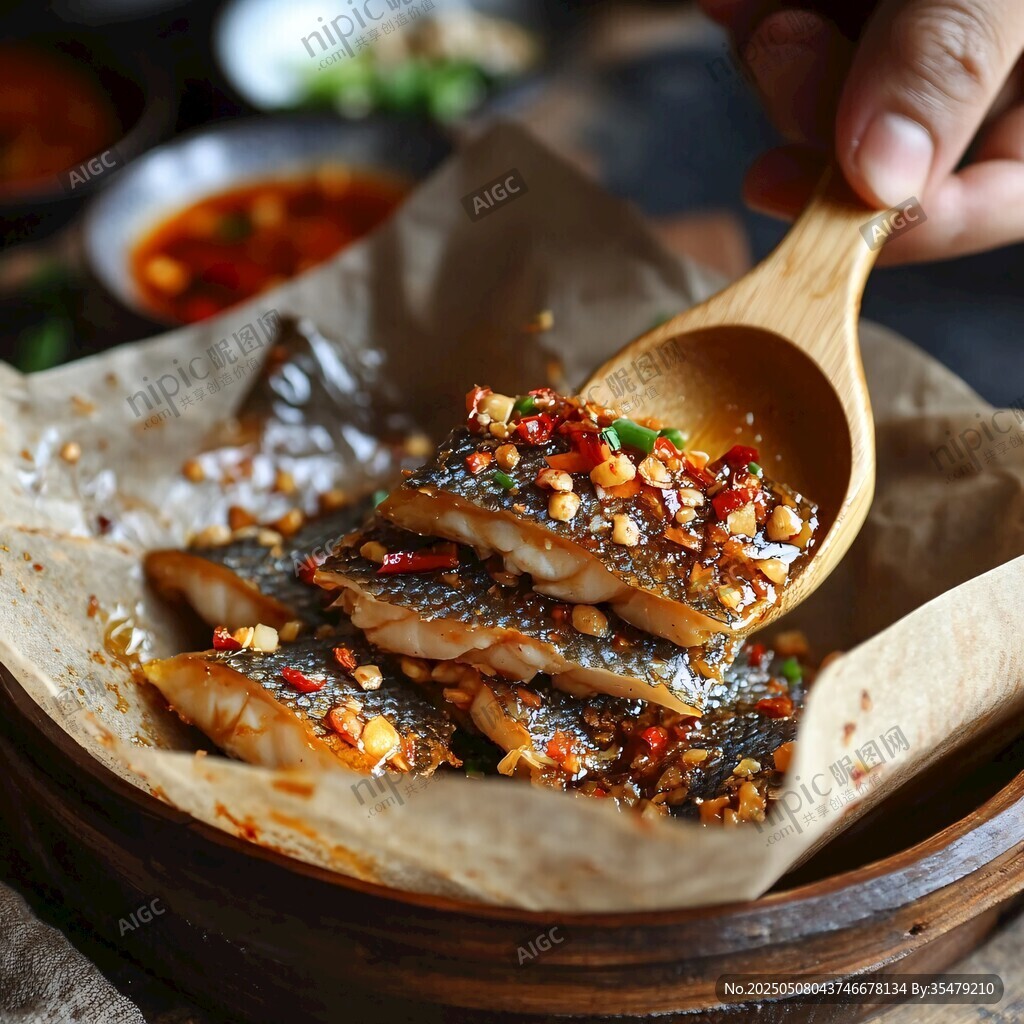 香煎調(diào)味魚(yú)片誘人時(shí)刻