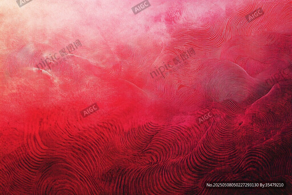 夢幻紅色紋理抽象背景圖