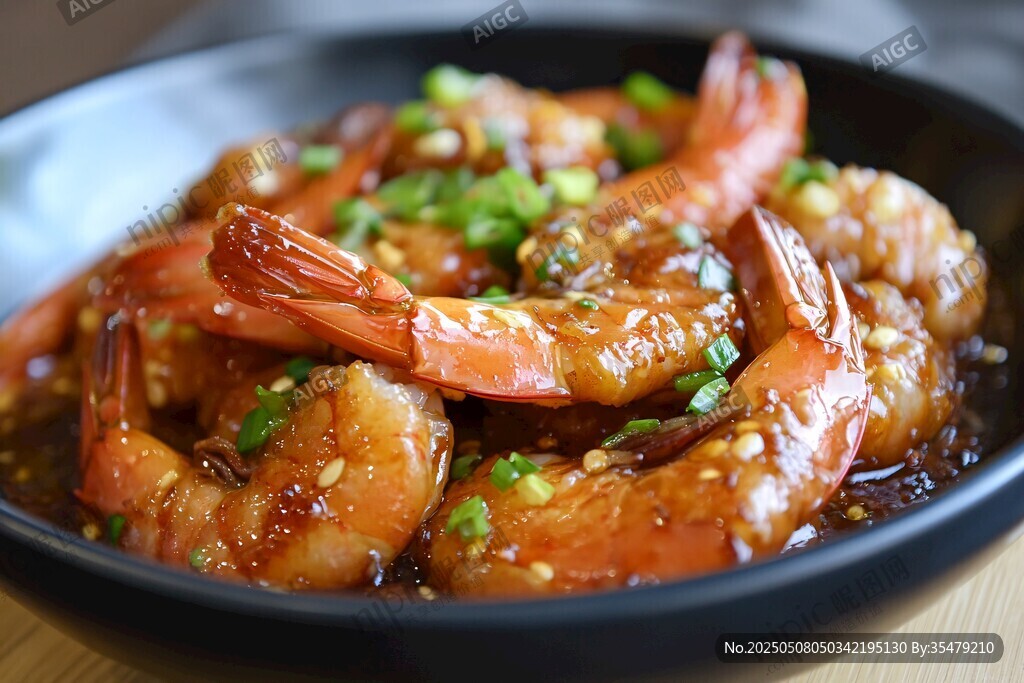 香辣美味蒜蓉大蝦