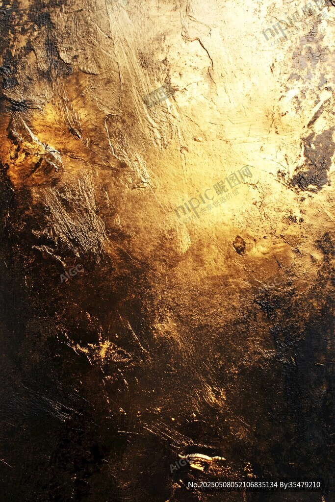 金色質(zhì)感紋理抽象背景圖