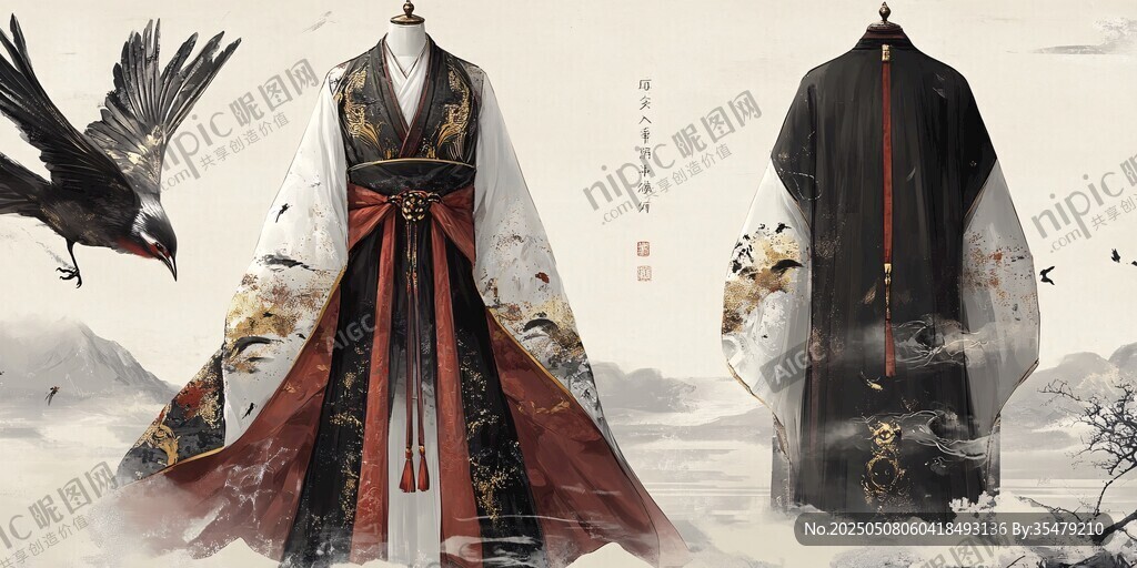 古風(fēng)漢服展示 盡顯東方韻味