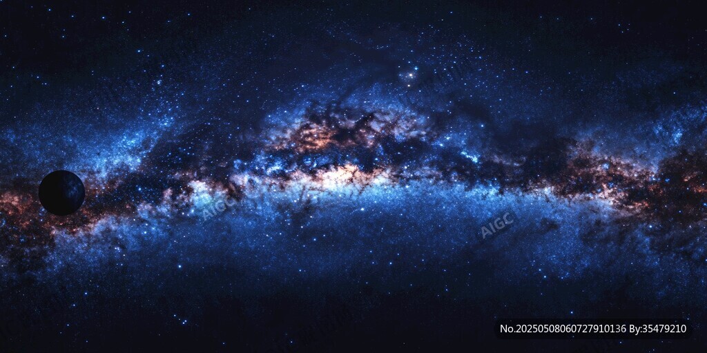 夢幻宇宙星系壯麗景象