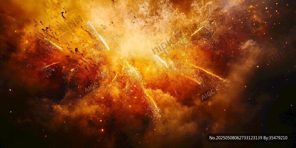 絢爛爆炸特效畫面