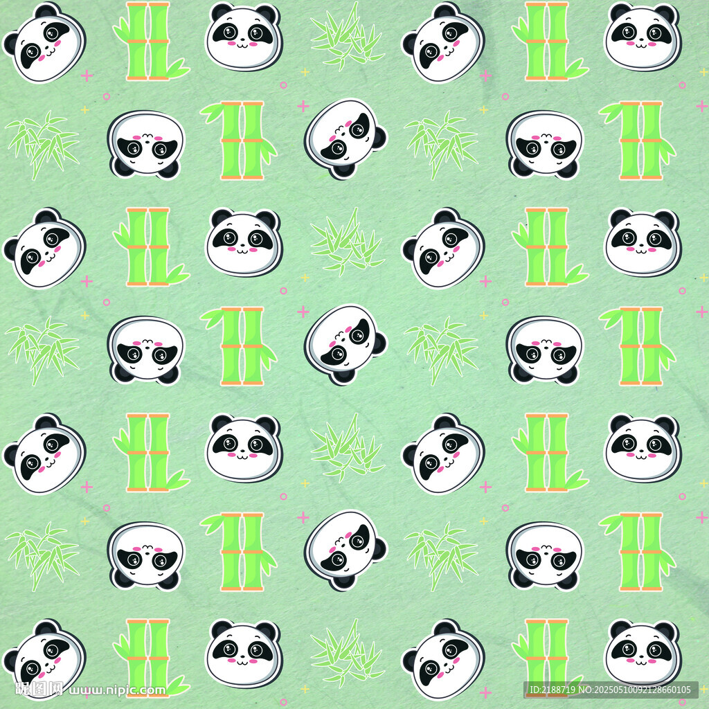 熊貓圖案背景圖