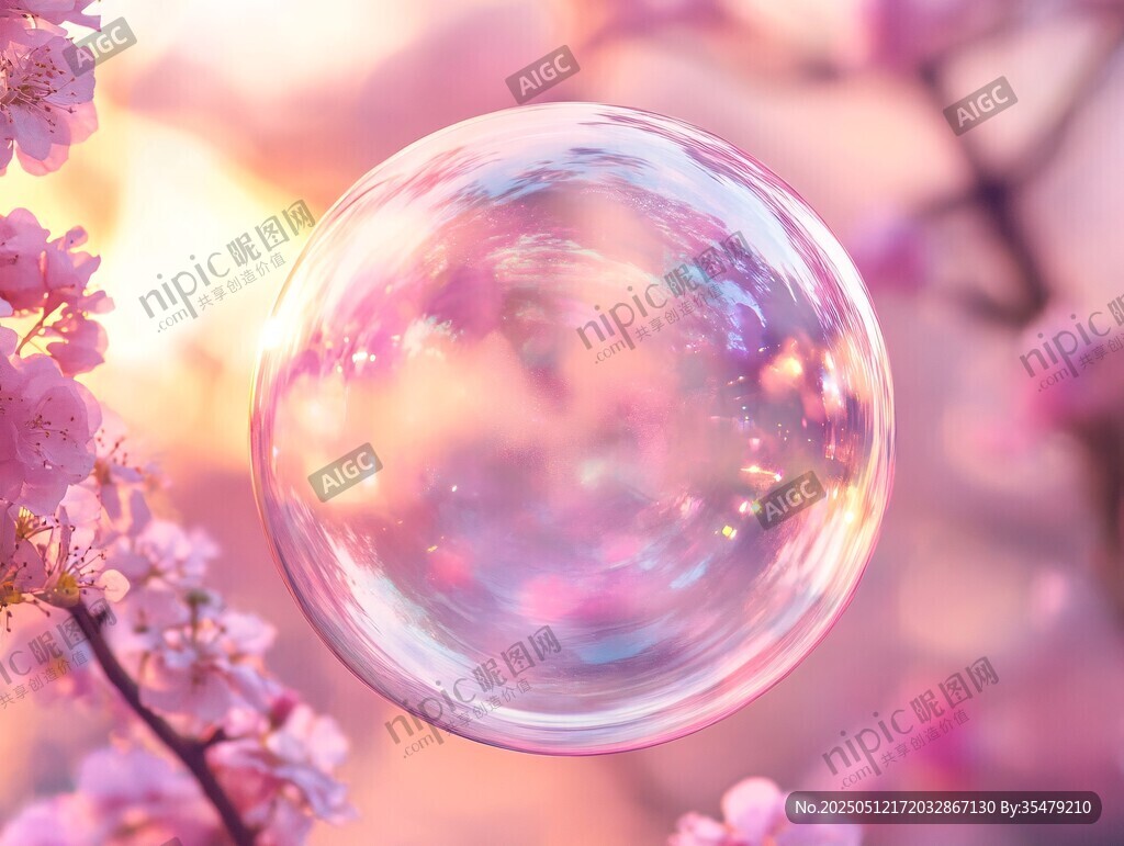 夢幻泡泡與爛漫櫻花