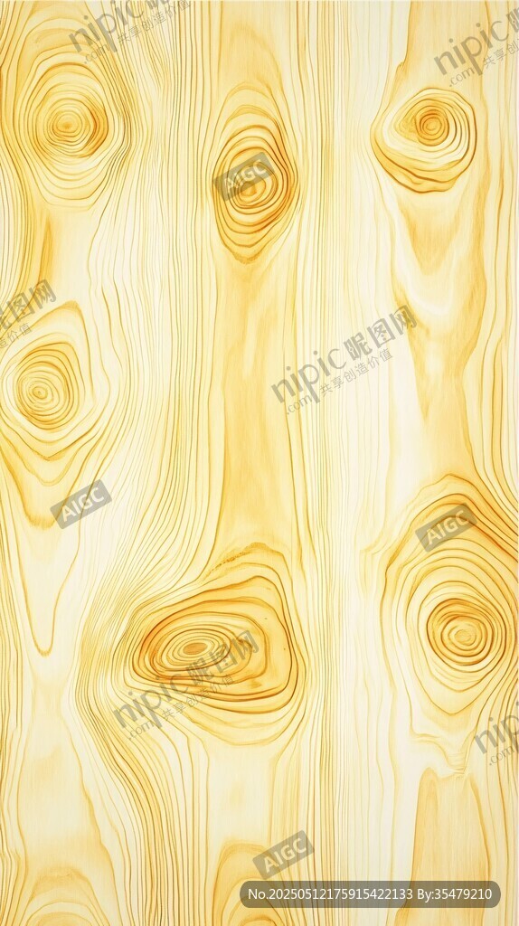 淺黃色木紋紋理背景圖