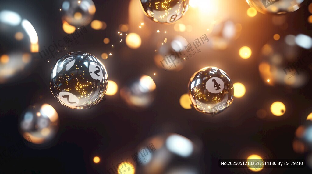 夢幻金色氣泡漂浮場景