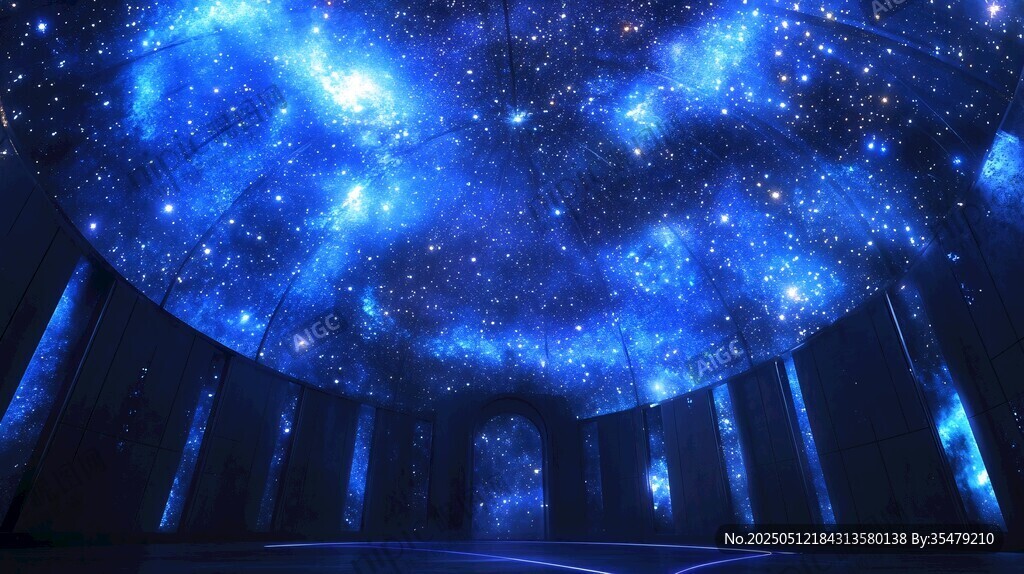 夢幻星空穹頂場景