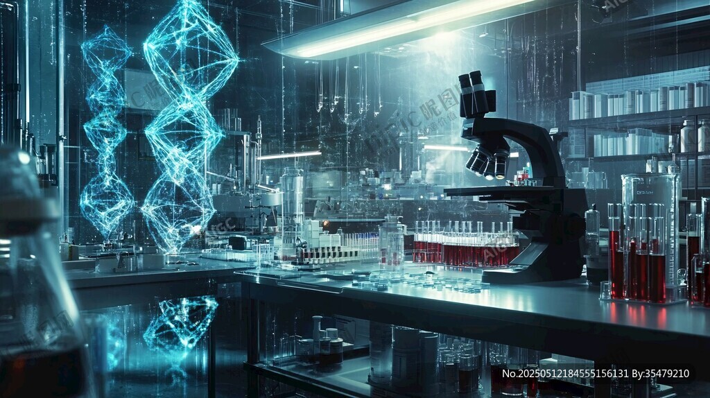 科技實驗室中的前沿研究