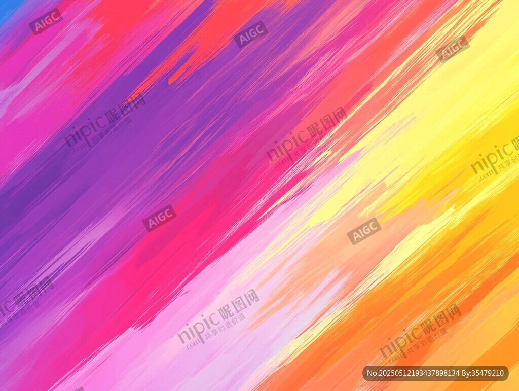 絢麗多彩的動感條紋背景
