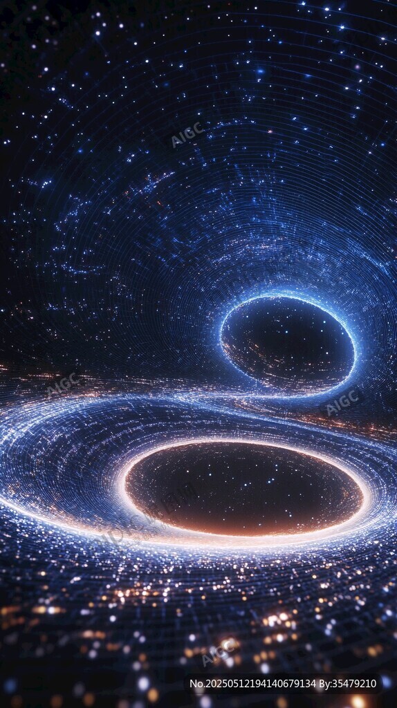 夢幻星際漩渦景觀