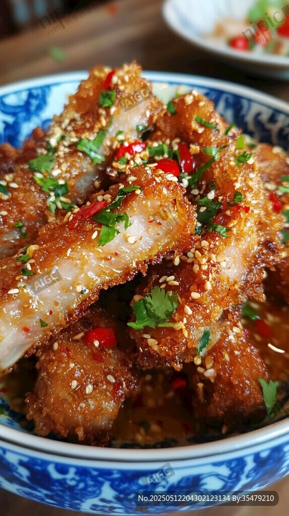 香酥美味炸排骨
