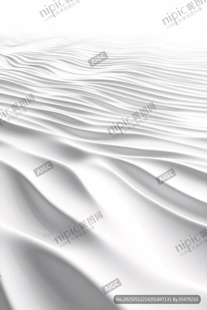 白色波浪紋理抽象背景圖
