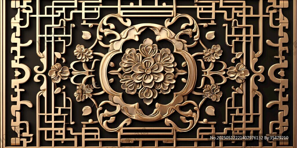 中式雕花裝飾 盡顯古典之美