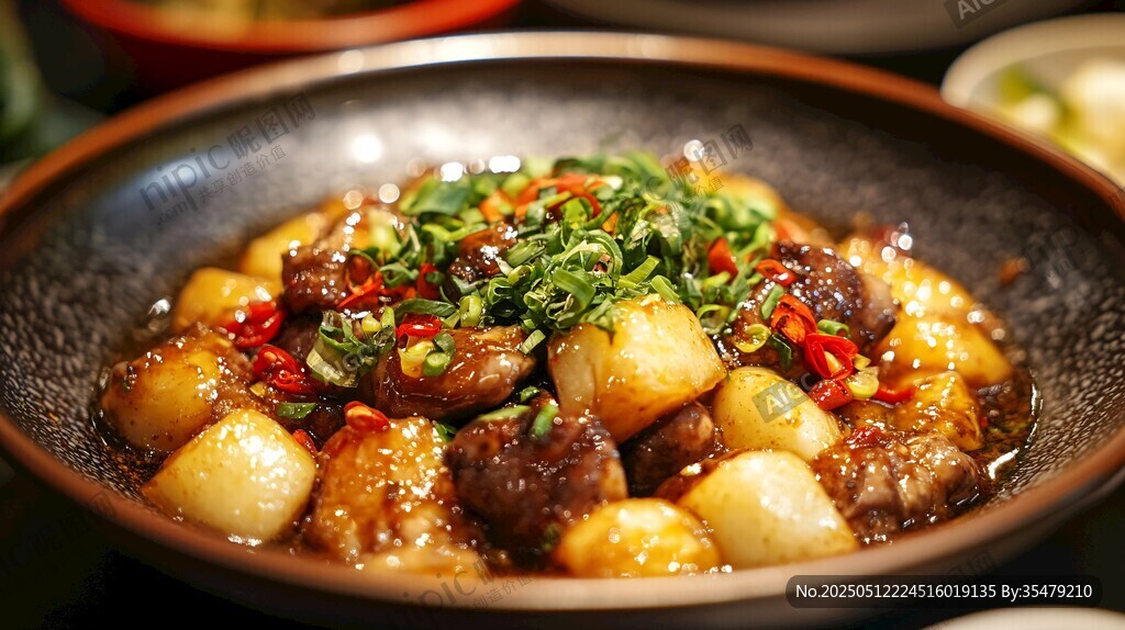 牛肉燉土豆 美味佳肴上桌