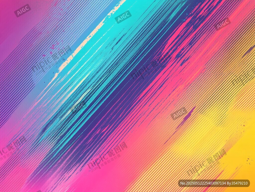炫彩筆觸抽象背景圖案
