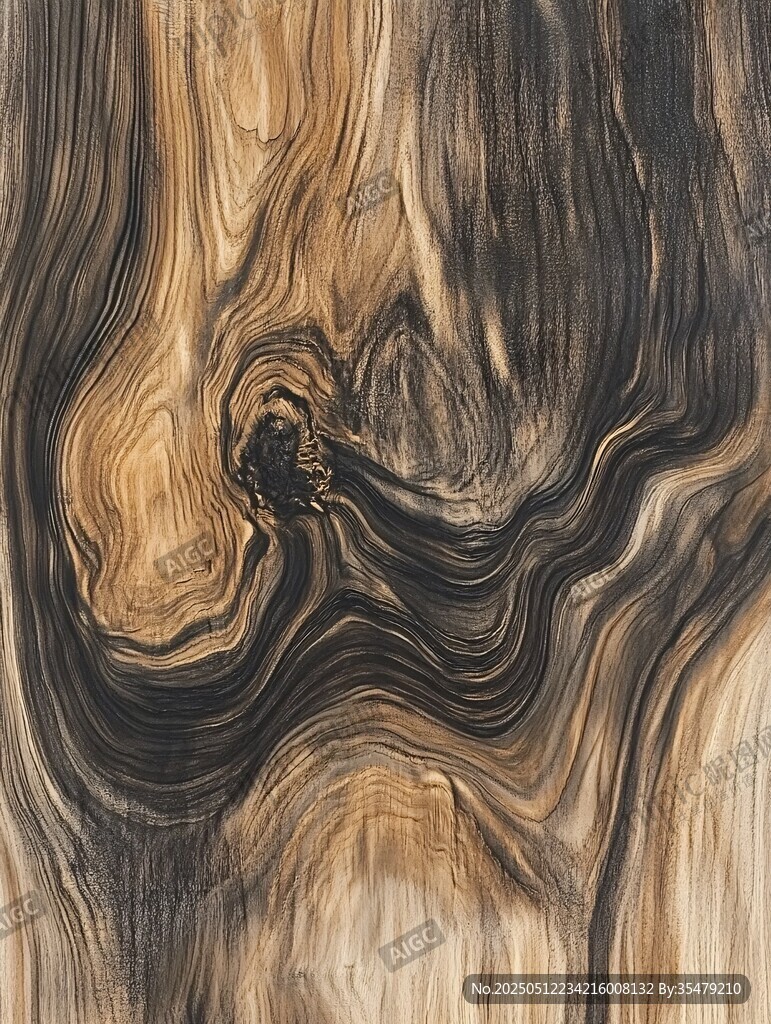 獨(dú)特木紋紋理展示
