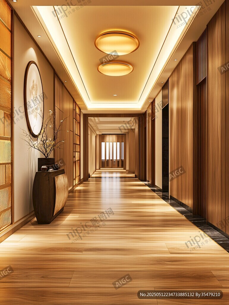 中式風(fēng)格走廊 盡顯典雅